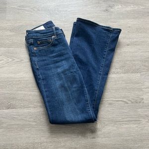 Gap High Rise Flare Jean Size 25